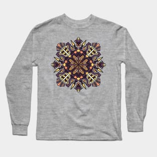 Abstract Mandala Long Sleeve T-Shirt